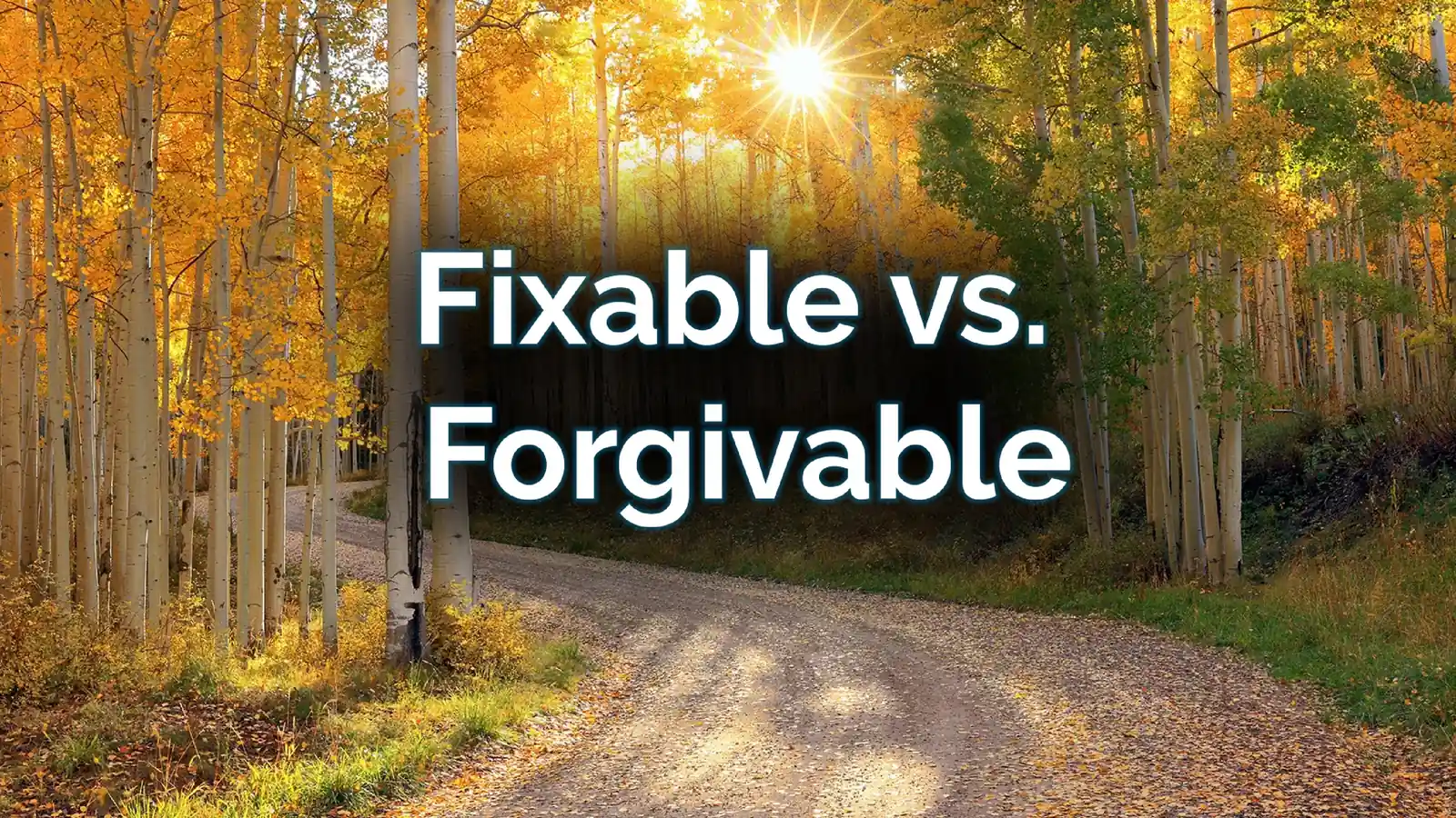 Lifters Fixable vs Forgivable Pastor James Greer Church in Pineville, LA