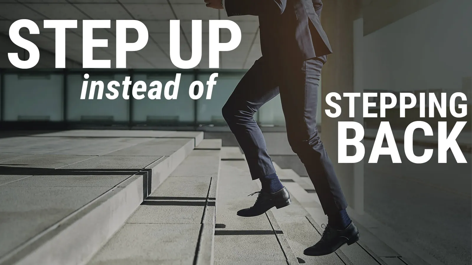 Step Up Instead of Stepping Back Pastor James Greer Church in Pineville, LA
