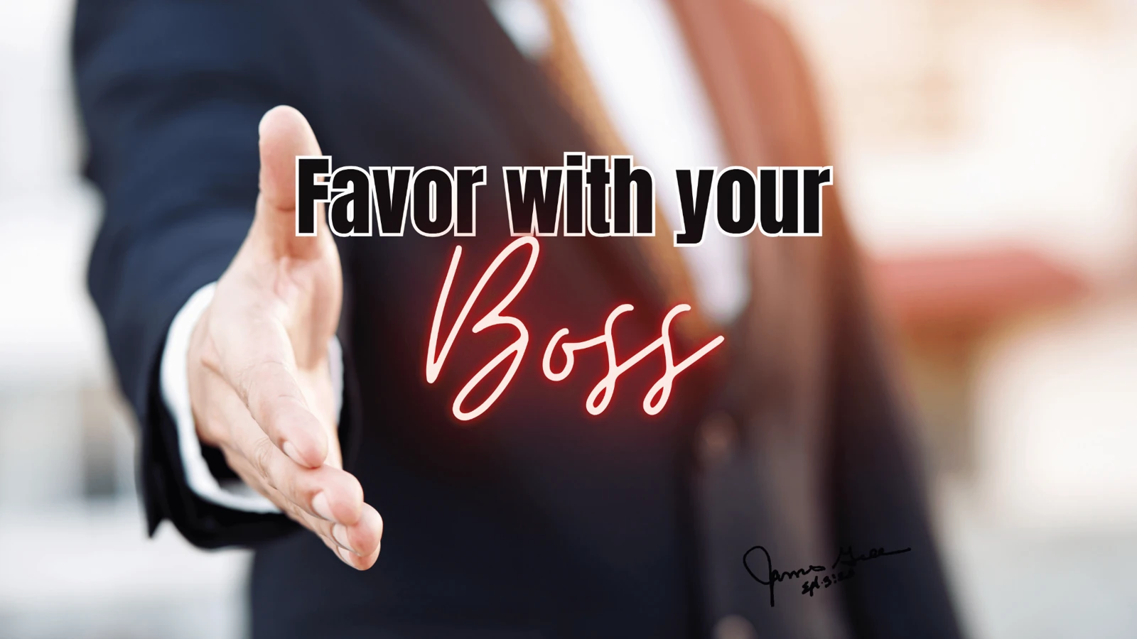 Favor with Your Boss Pastor James Greer Church in Pineville, LA